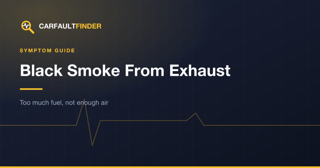 Black Smoke From Exhaust: What It Means