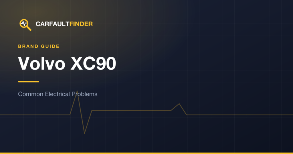 Volvo XC90 Common Electrical Problems