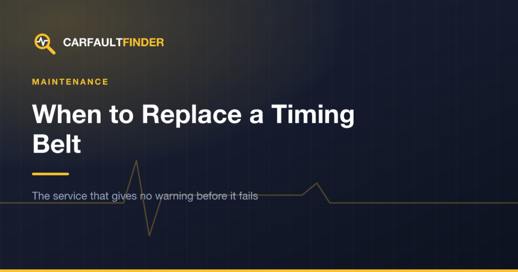 When to Replace a Timing Belt (and What If You Don’t)
