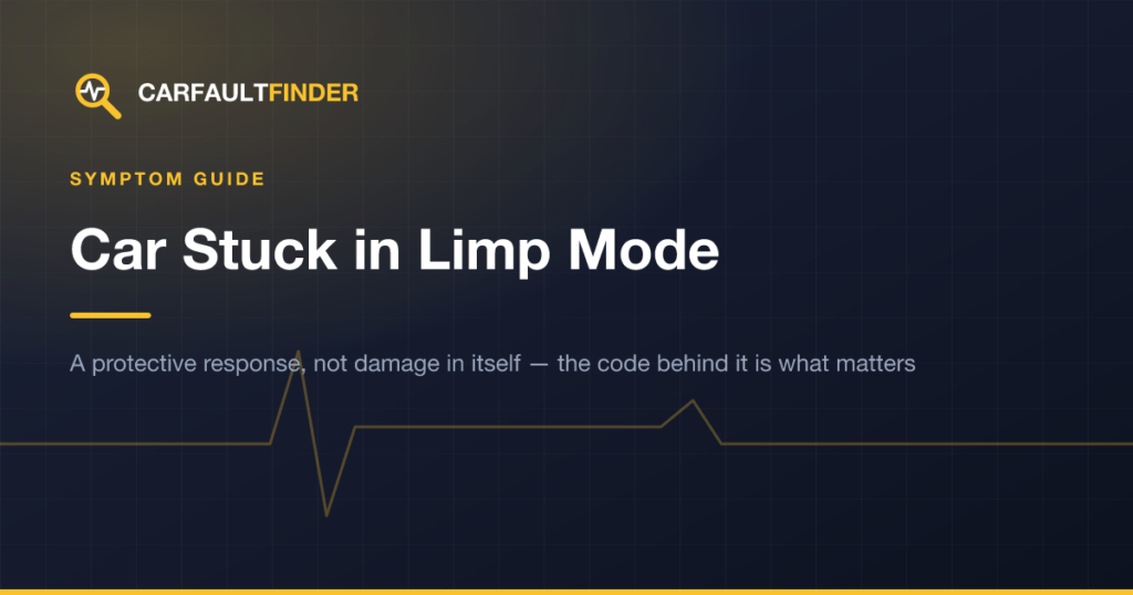 Car Stuck in Limp Mode: What It Means and What to Do