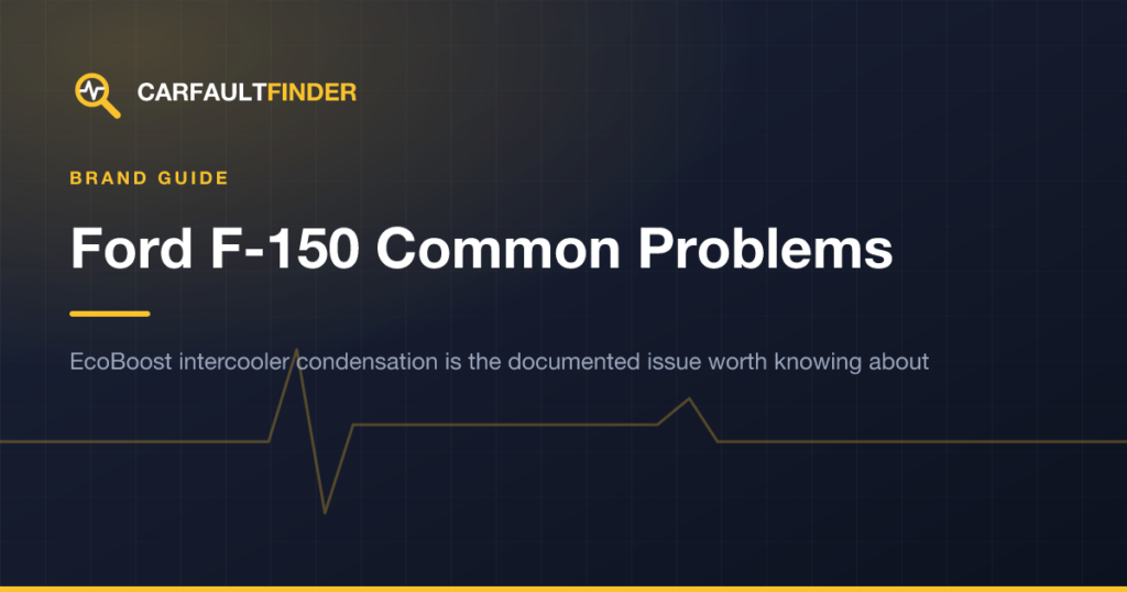 Ford F-150 Common Problems