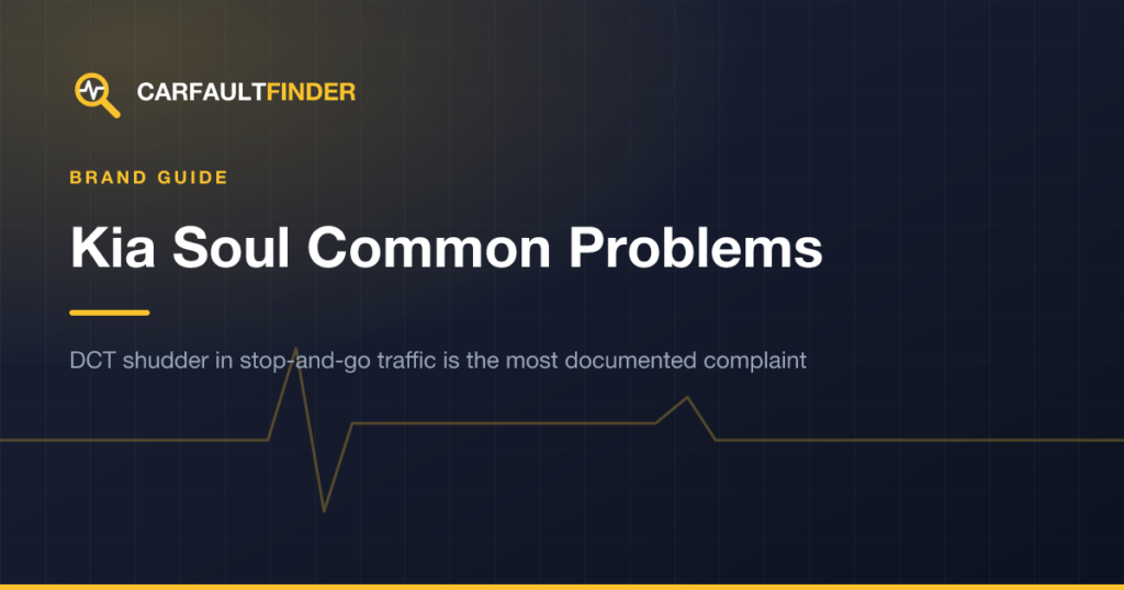 Kia Soul Common Problems