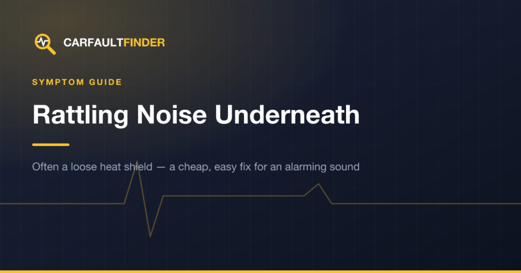 Rattling Noise From Underneath the Car: Causes